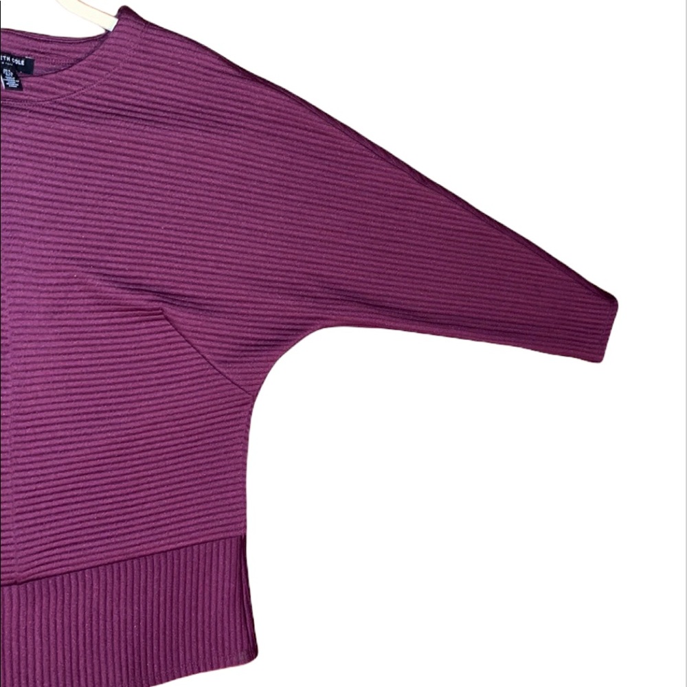 KENNETH COLE Ribbed Dolman Sweater - Picture 4 of 5